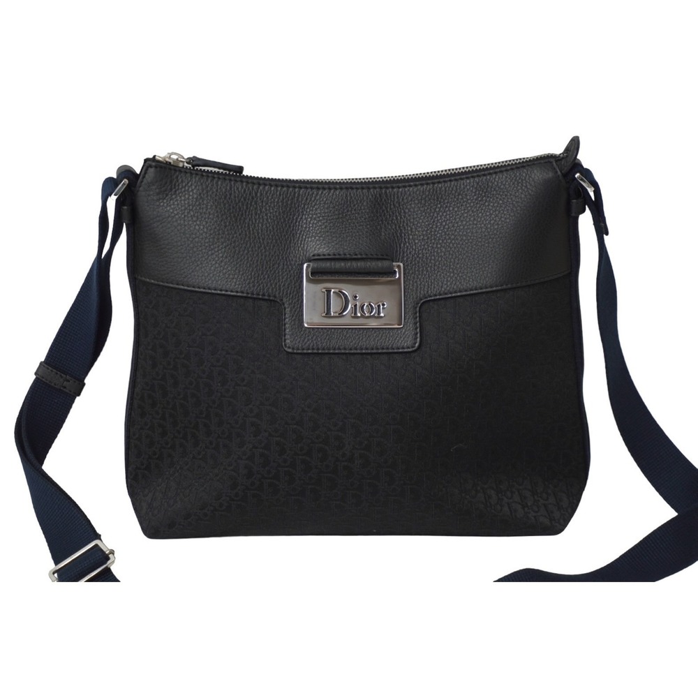 Dior Street Chic Bag Christian Shoulder Leather B… - image 1